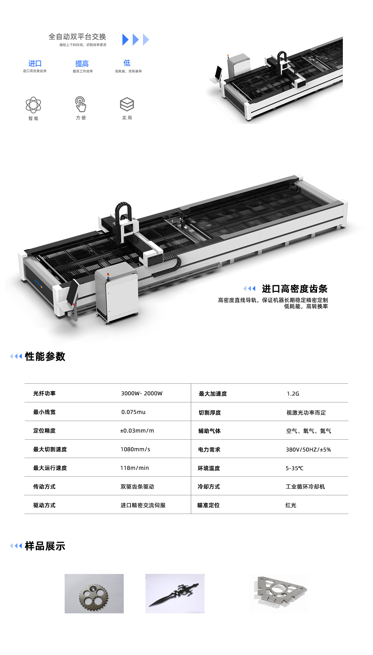 ZY3015G交換平臺激光切割機(圖1)